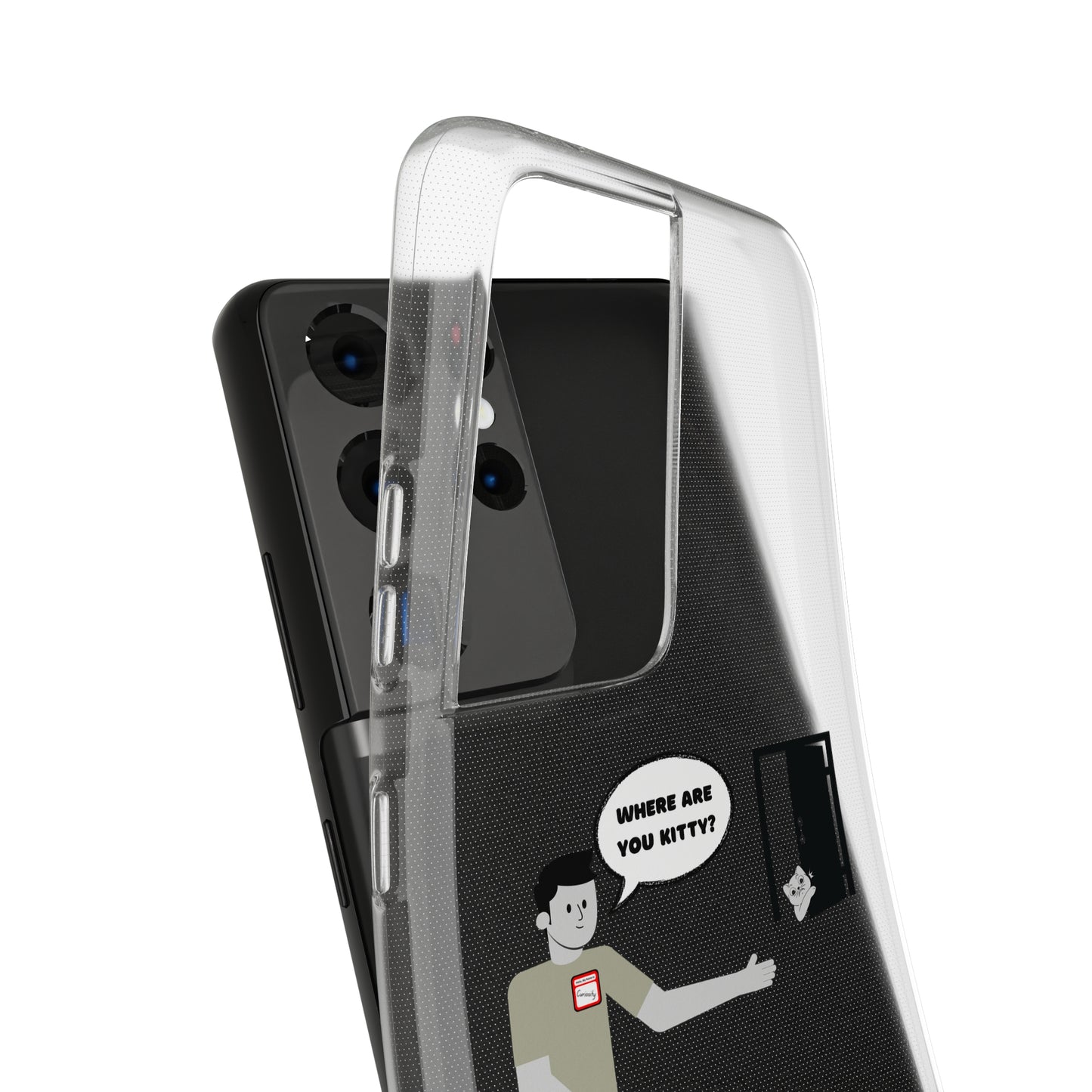 "Curiosity" Killing The Cat Phone Case - Samsung Phones