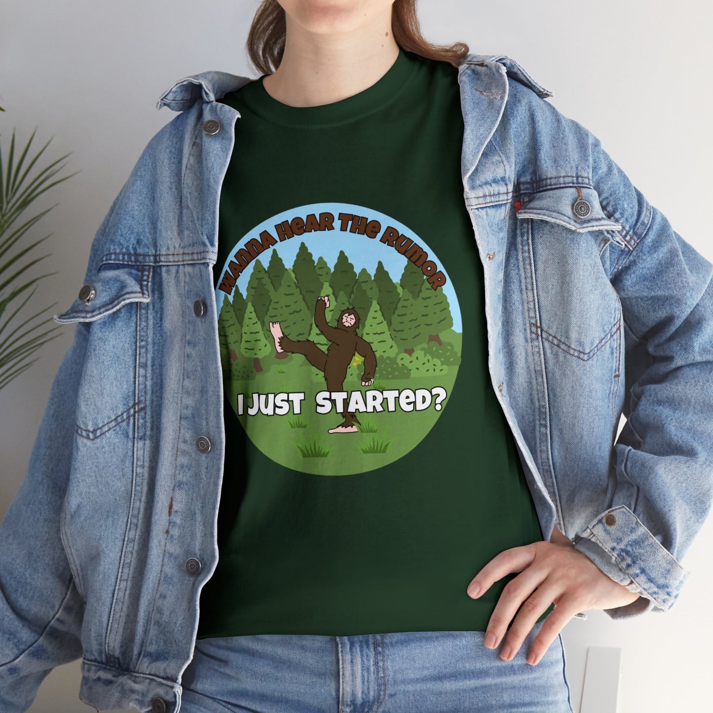 Bigfoot Whispers Unisex T-Shirt