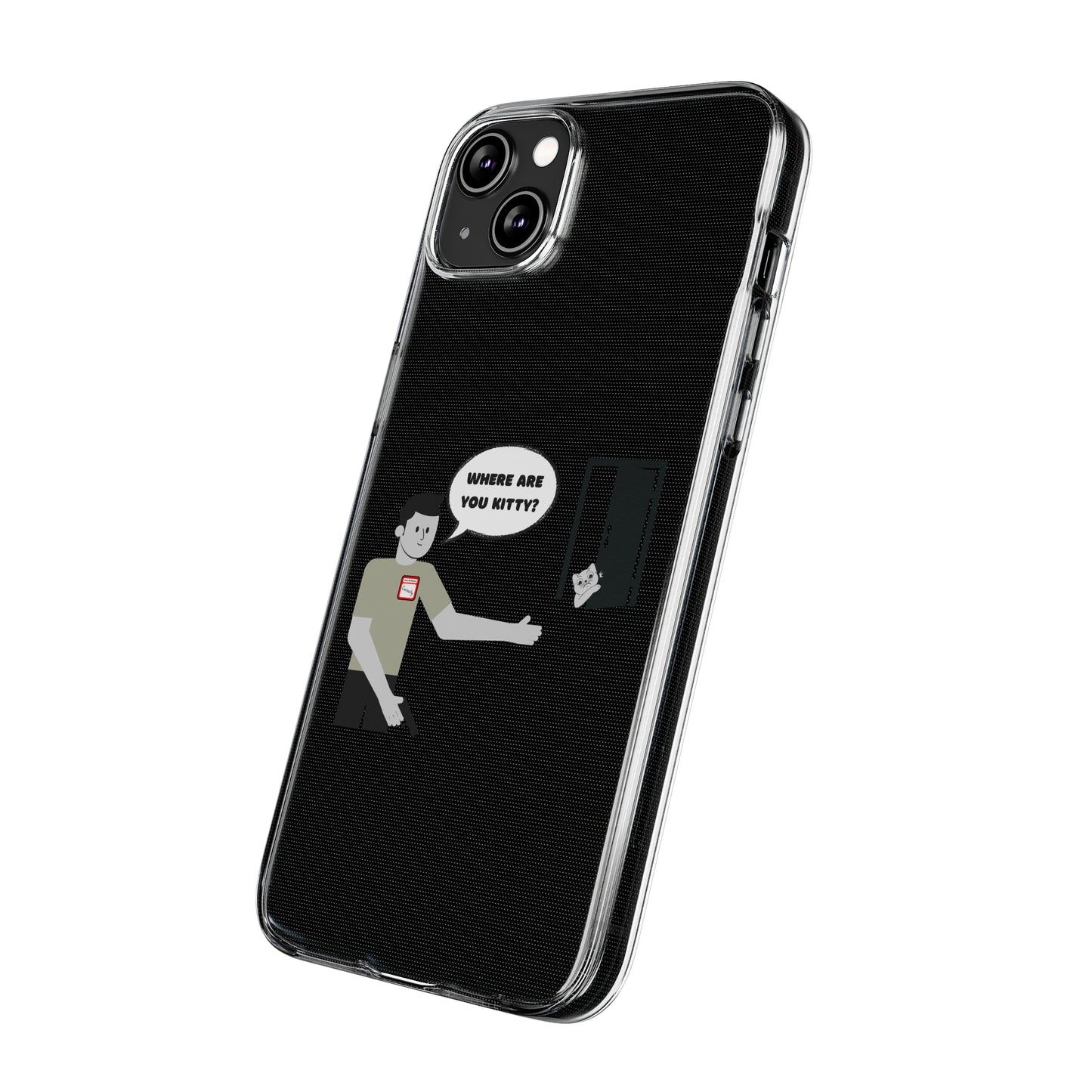 "Curiosity" Killing The Cat Phone Case - iPhone 14-11