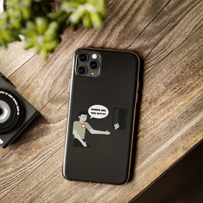 "Curiosity" Killing The Cat Phone Case - iPhone 14-11