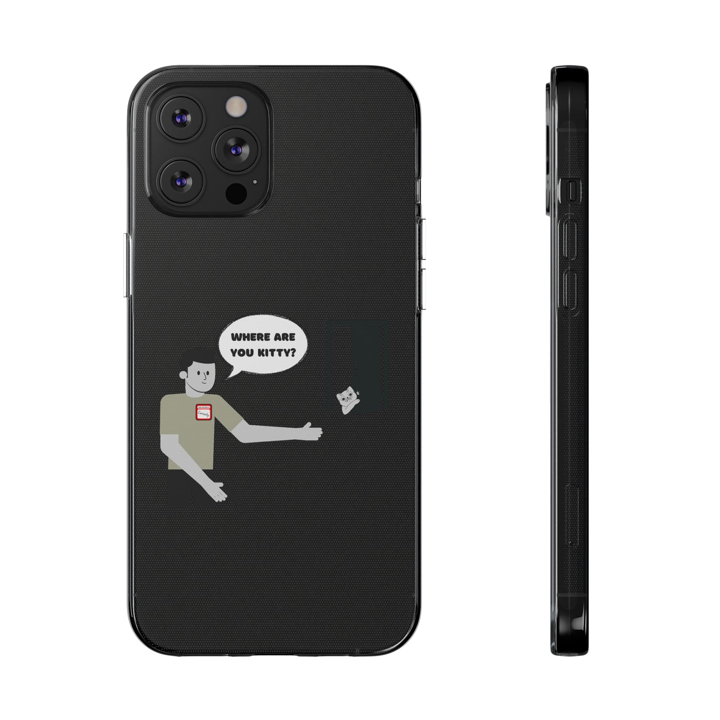 "Curiosity" Killing The Cat Phone Case - iPhone 14-11