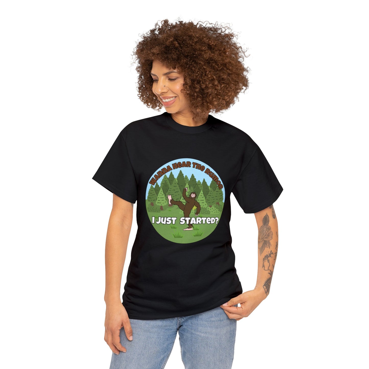 Bigfoot Whispers Unisex T-Shirt