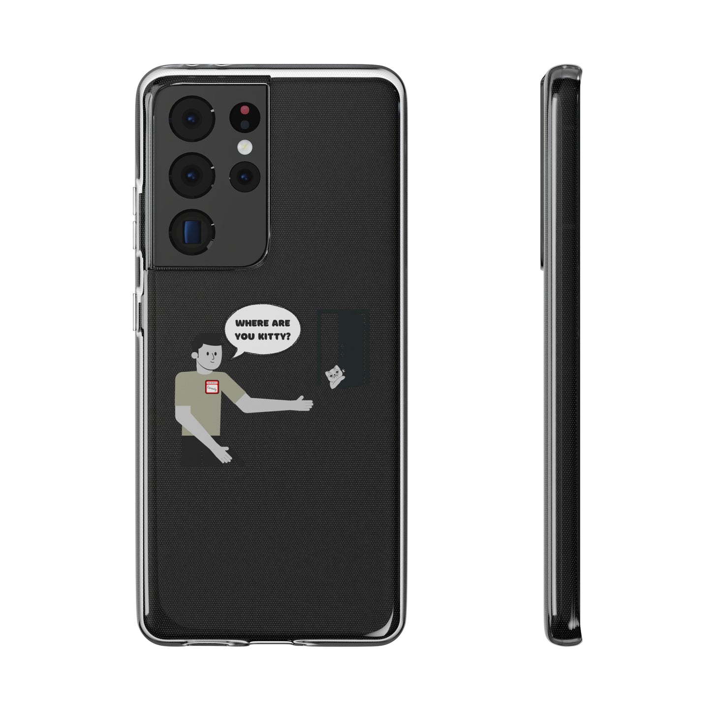 "Curiosity" Killing The Cat Phone Case - Samsung Phones