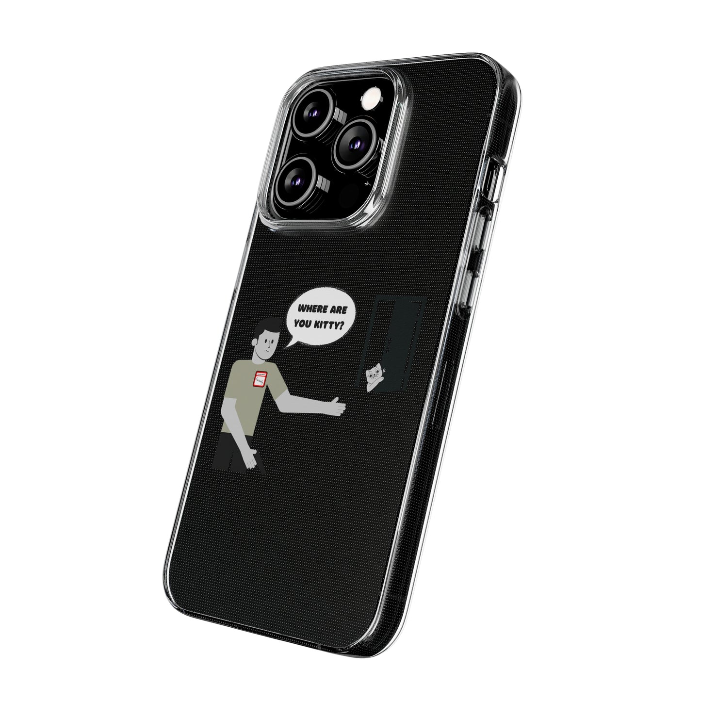 "Curiosity" Killing The Cat Phone Case - iPhone 14-11