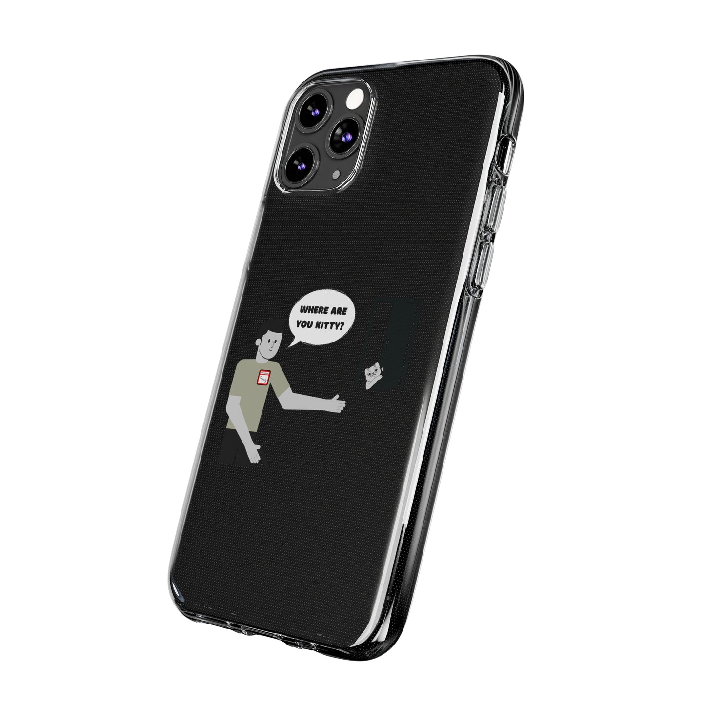 "Curiosity" Killing The Cat Phone Case - iPhone 14-11