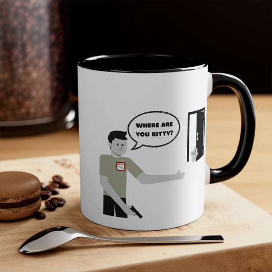 Curiosity Killing The Cat 11oz Coffee Mug