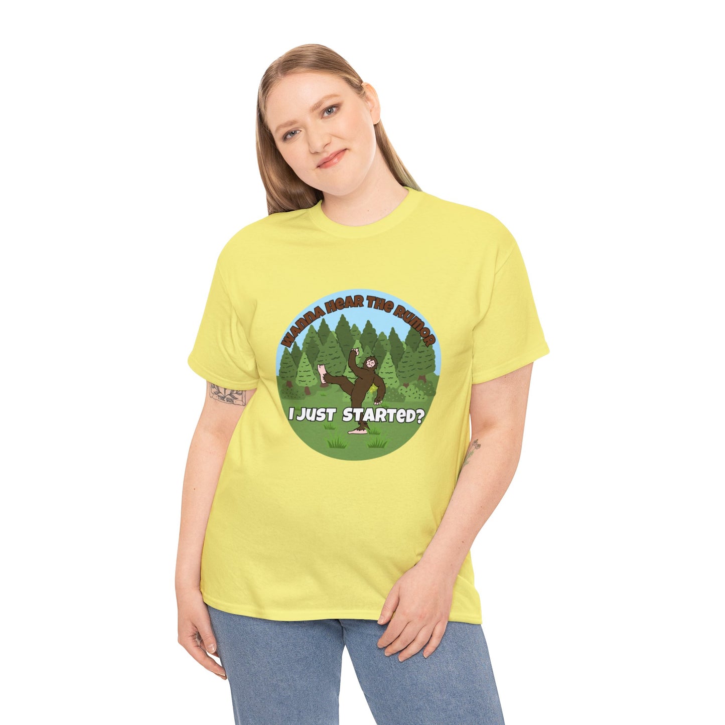 Bigfoot Whispers Unisex T-Shirt