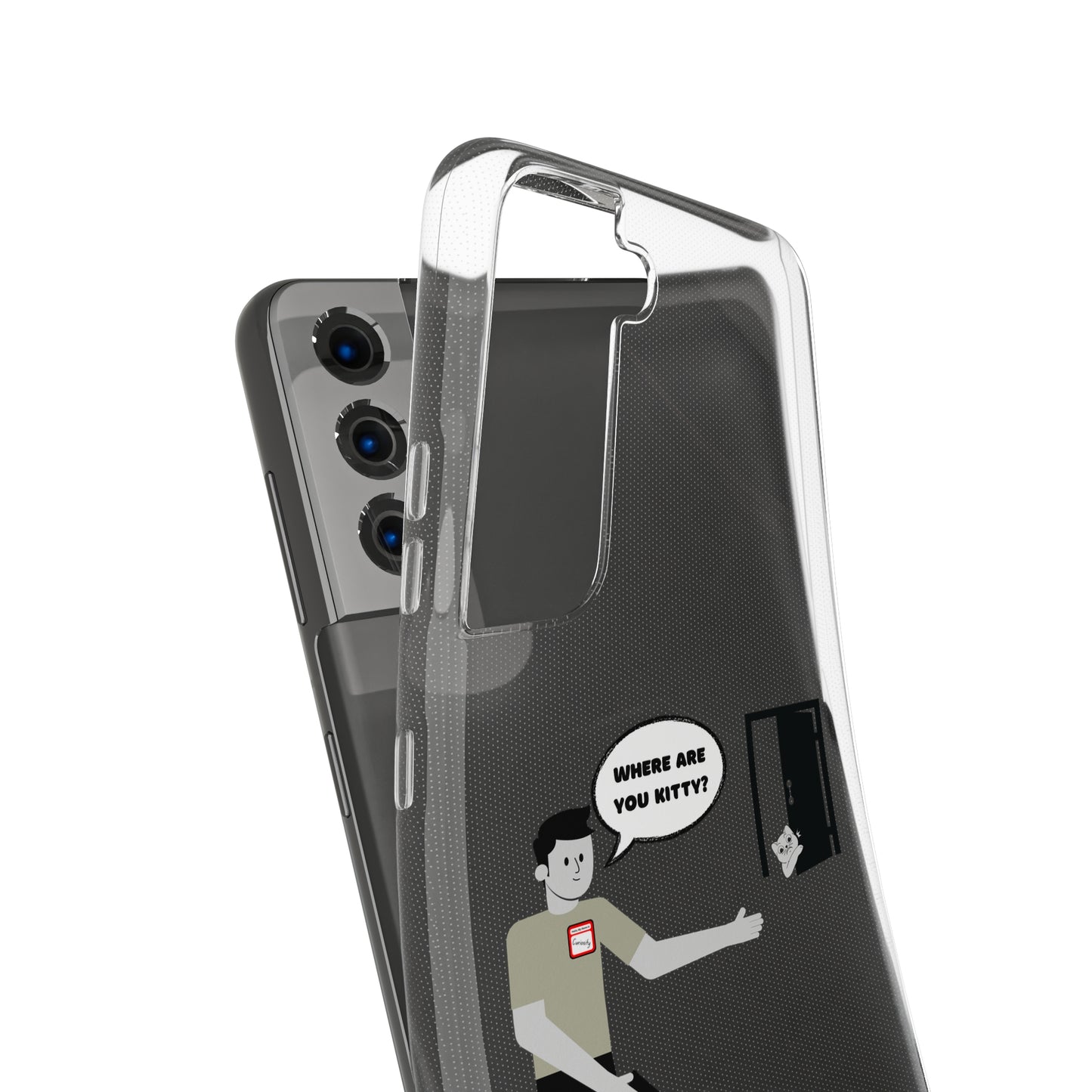 "Curiosity" Killing The Cat Phone Case - Samsung Phones