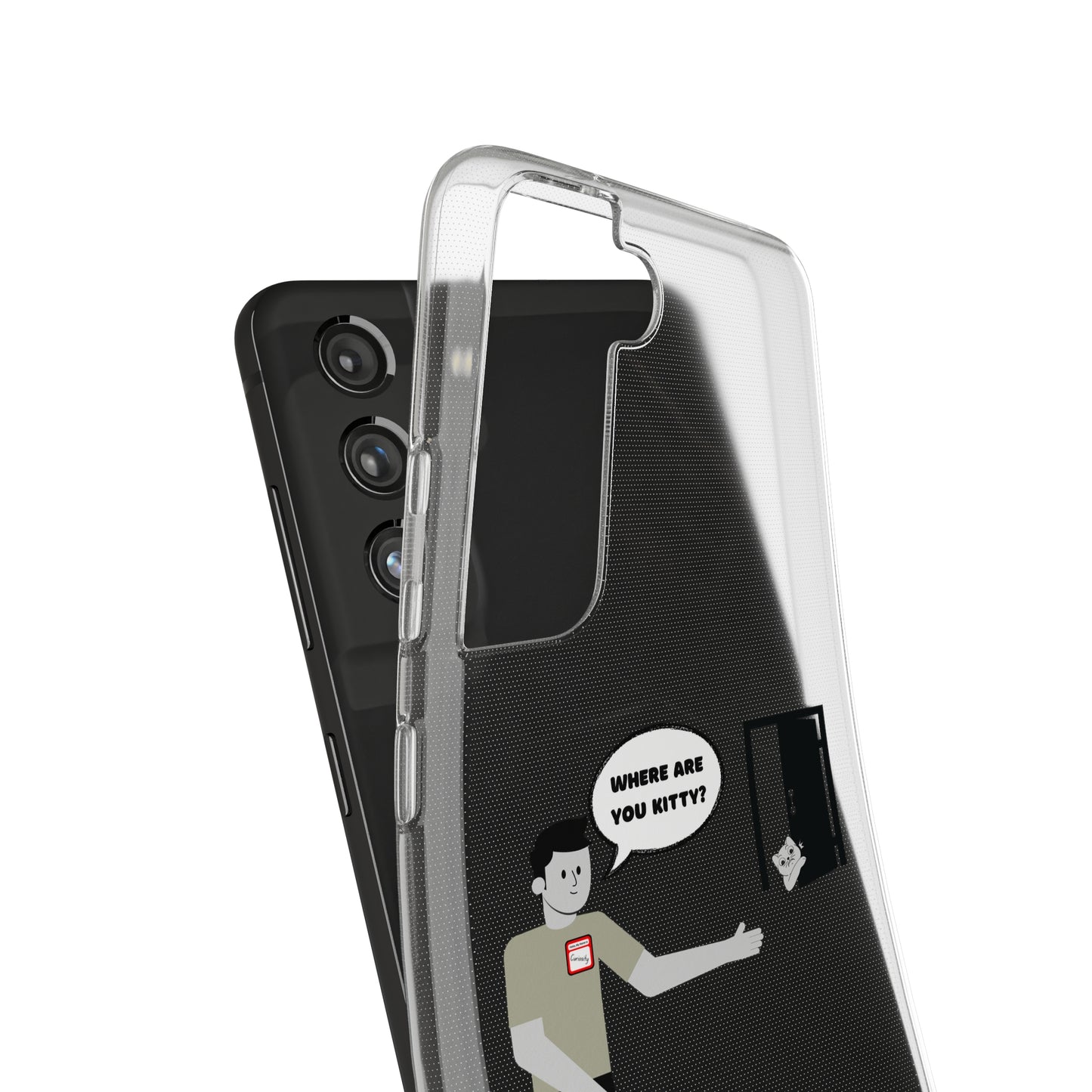 "Curiosity" Killing The Cat Phone Case - Samsung Phones