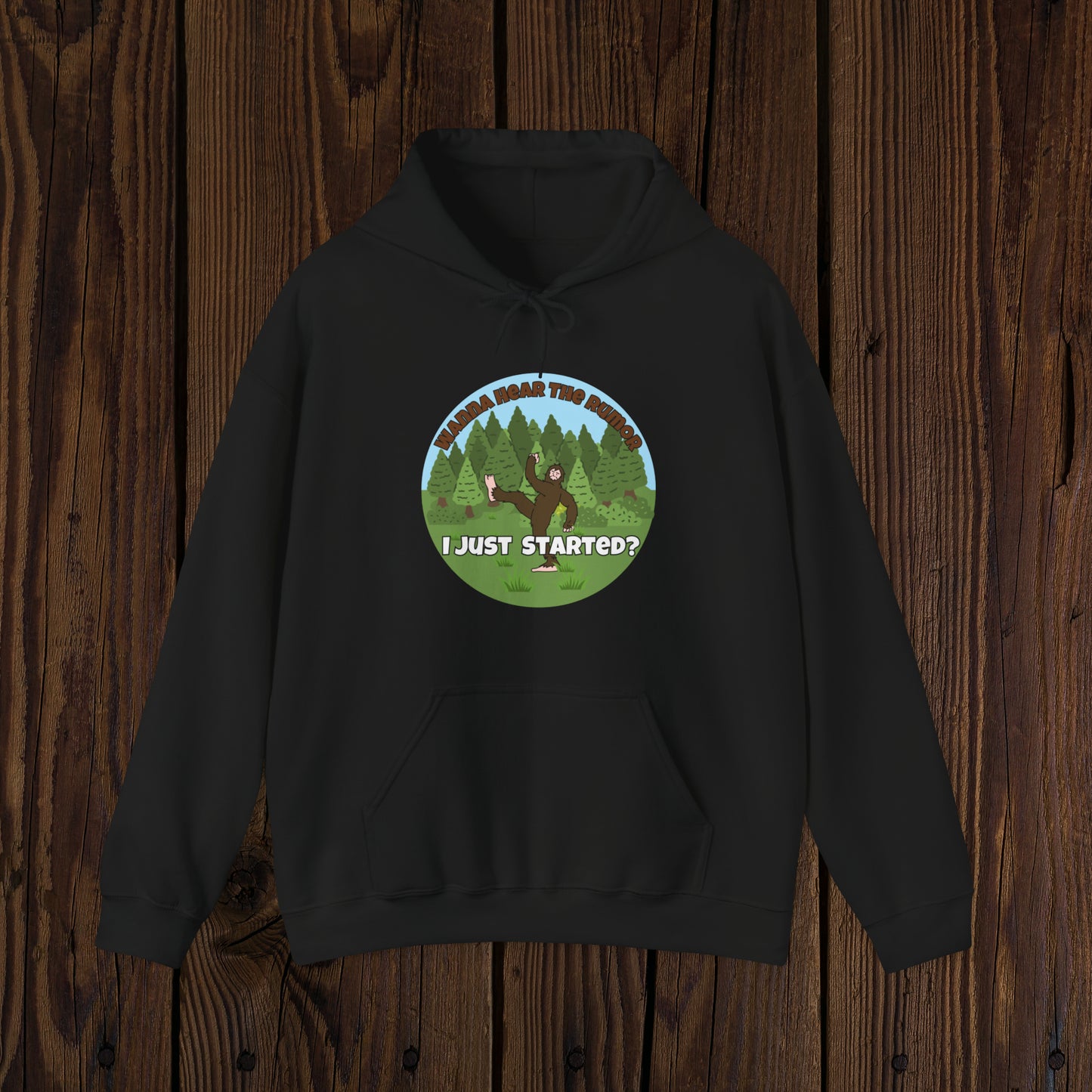 Bigfoot Whispers Unisex Hoodie