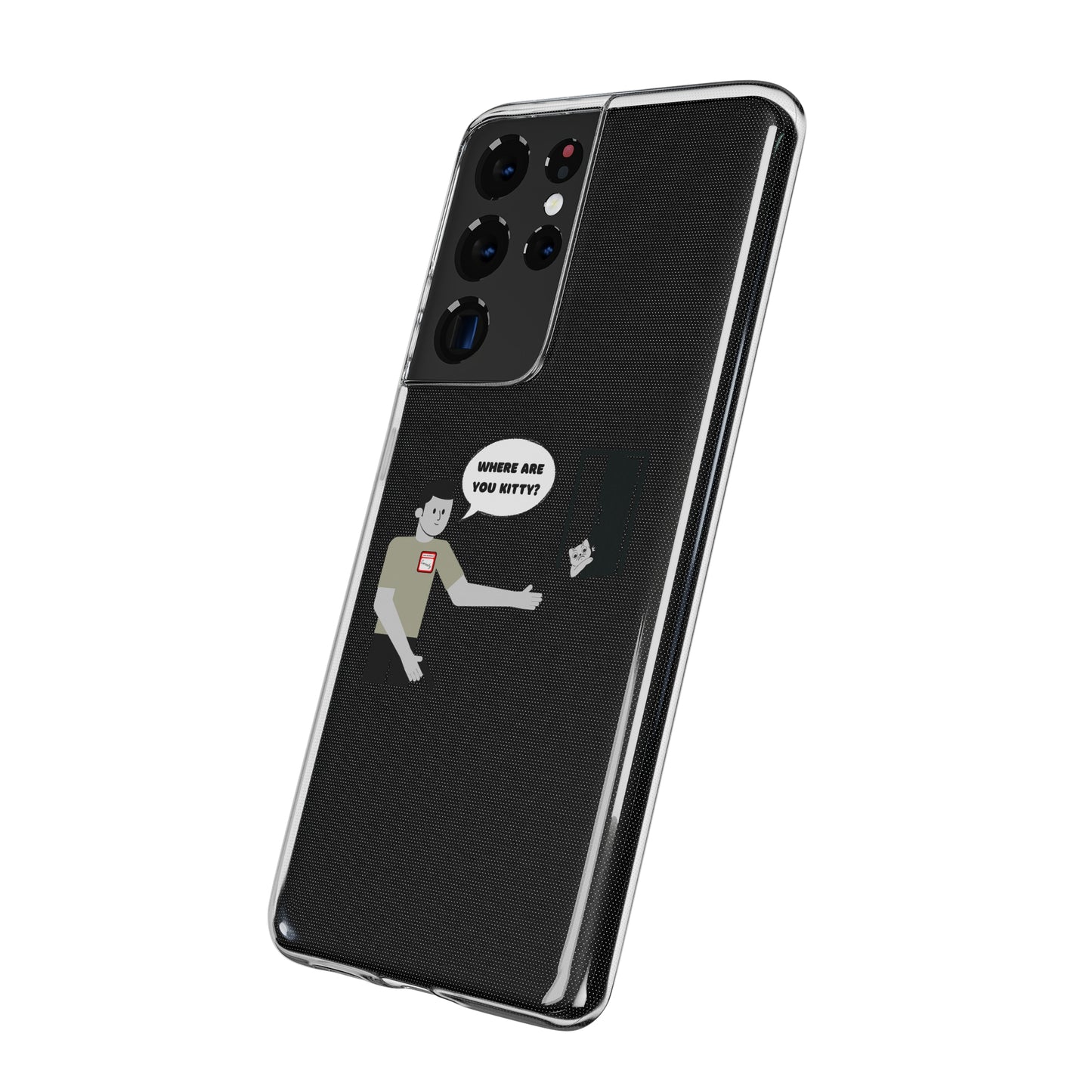 "Curiosity" Killing The Cat Phone Case - Samsung Phones