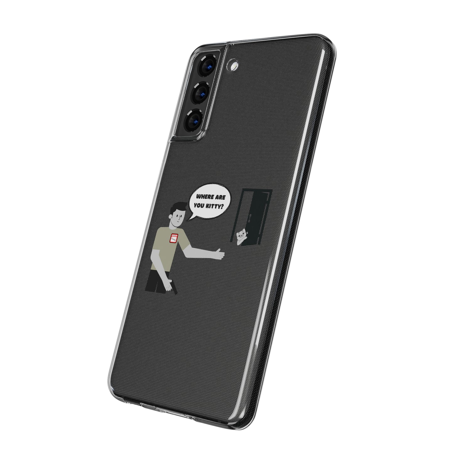 "Curiosity" Killing The Cat Phone Case - Samsung Phones