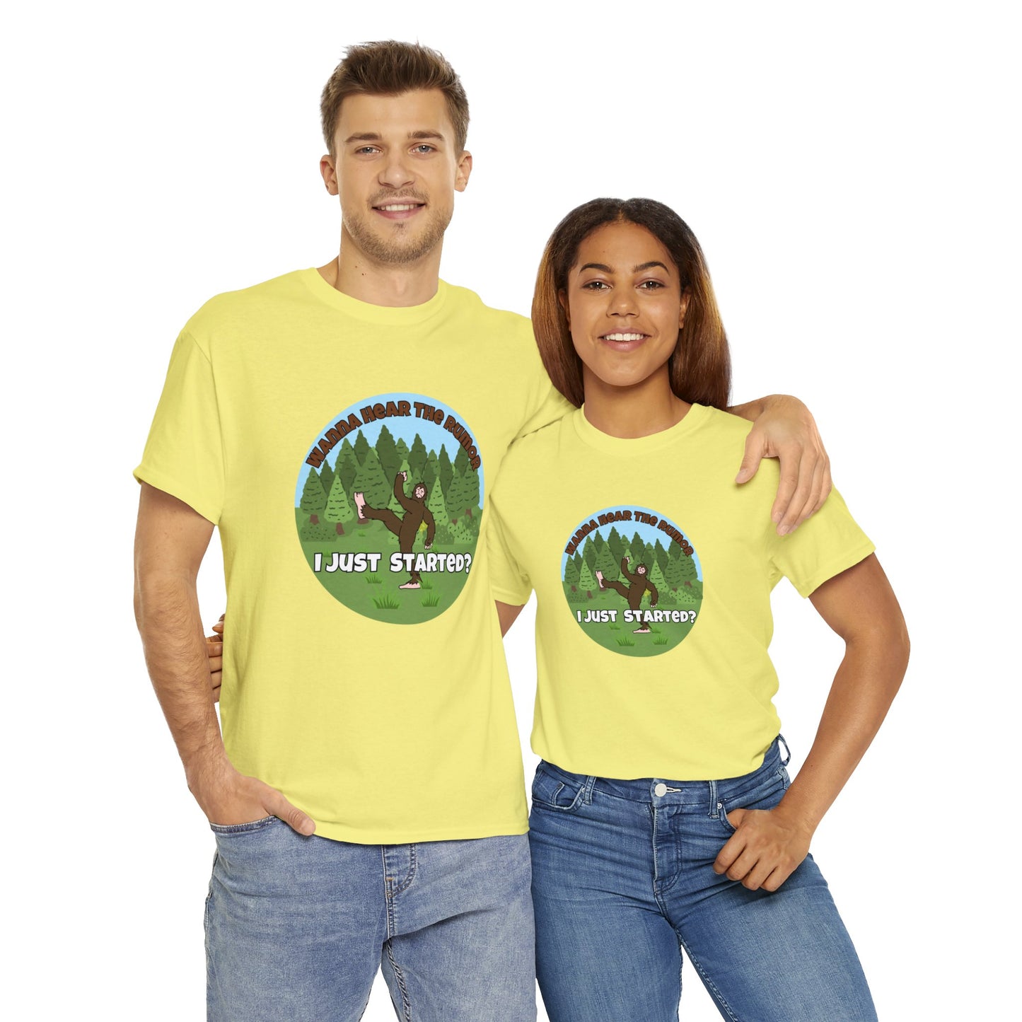 Bigfoot Whispers Unisex T-Shirt