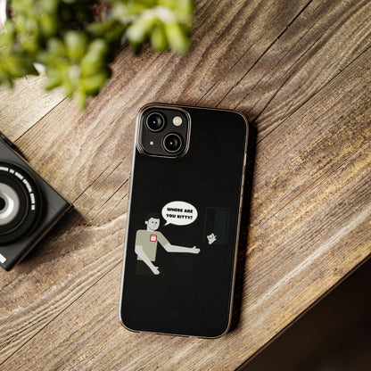 "Curiosity" Killing The Cat Phone Case - iPhone 14-11