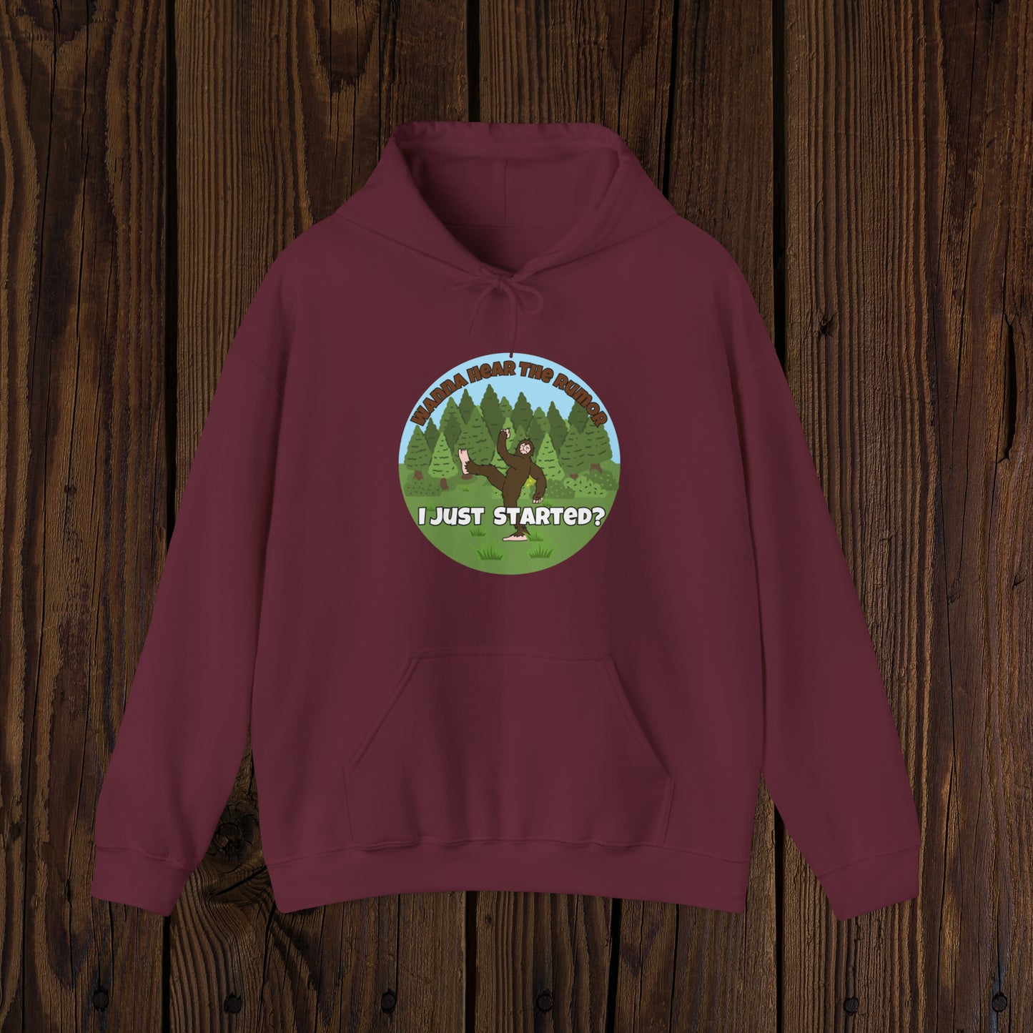 Bigfoot Whispers Unisex Hoodie