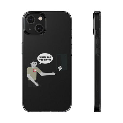 "Curiosity" Killing The Cat Phone Case - iPhone 14-11