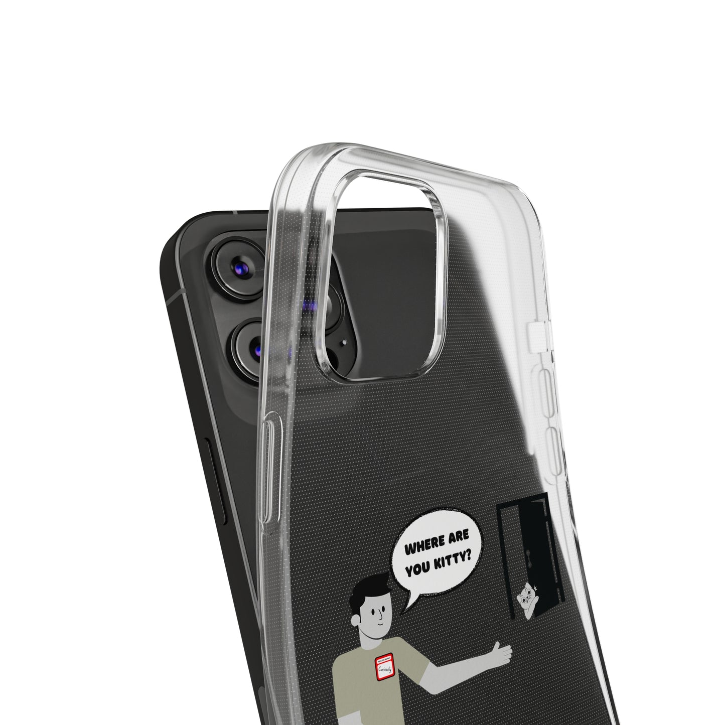 "Curiosity" Killing The Cat Phone Case - iPhone 14-11