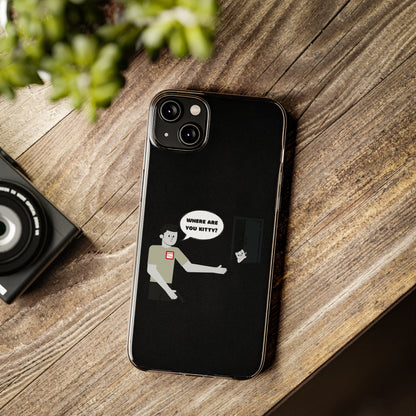 "Curiosity" Killing The Cat Phone Case - iPhone 14-11