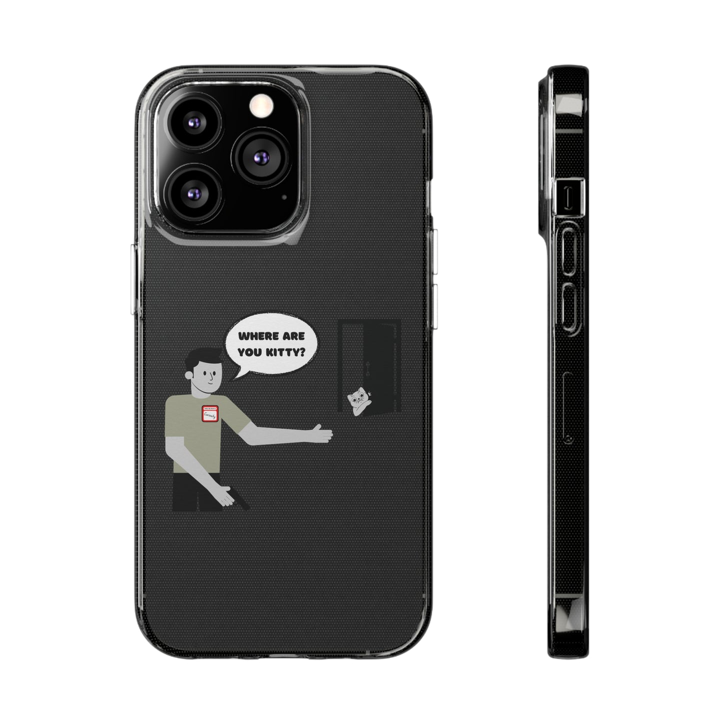 "Curiosity" Killing The Cat Phone Case - iPhone 14-11