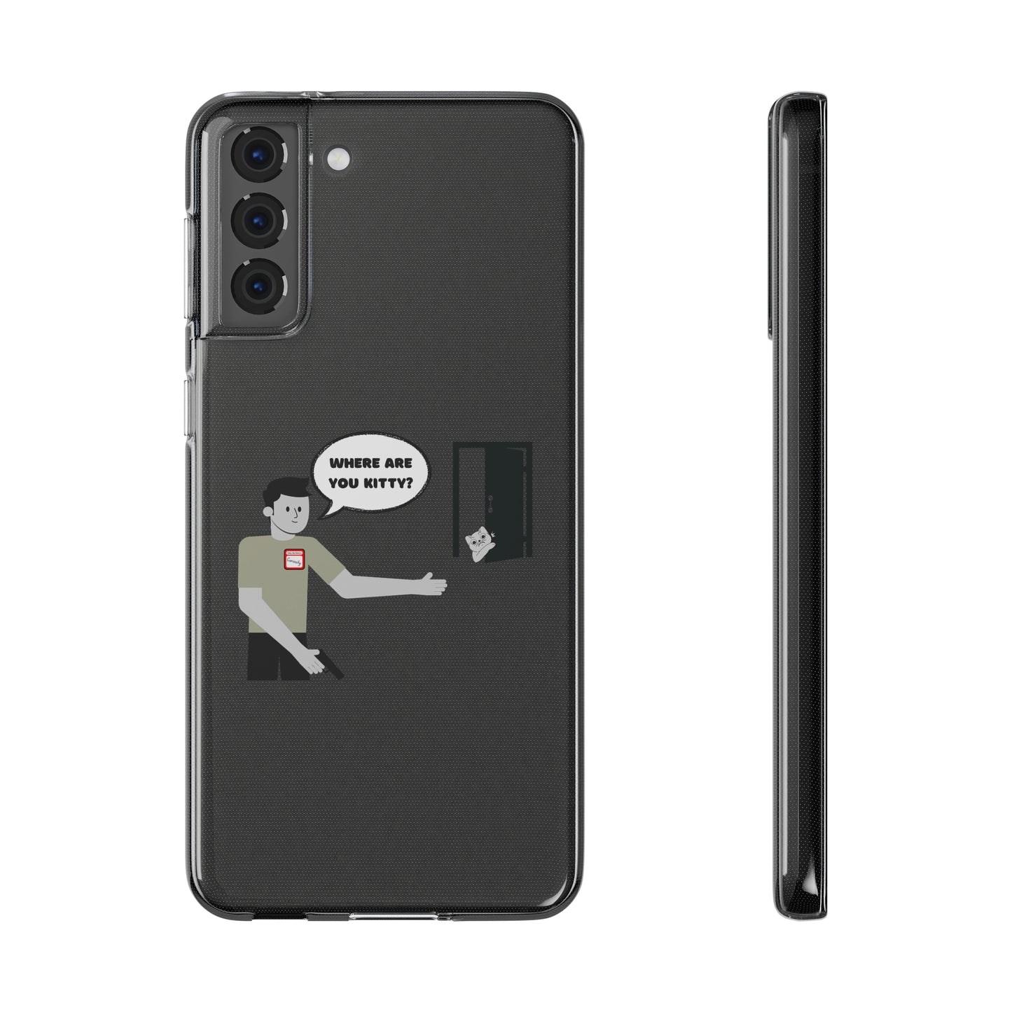 "Curiosity" Killing The Cat Phone Case - Samsung Phones