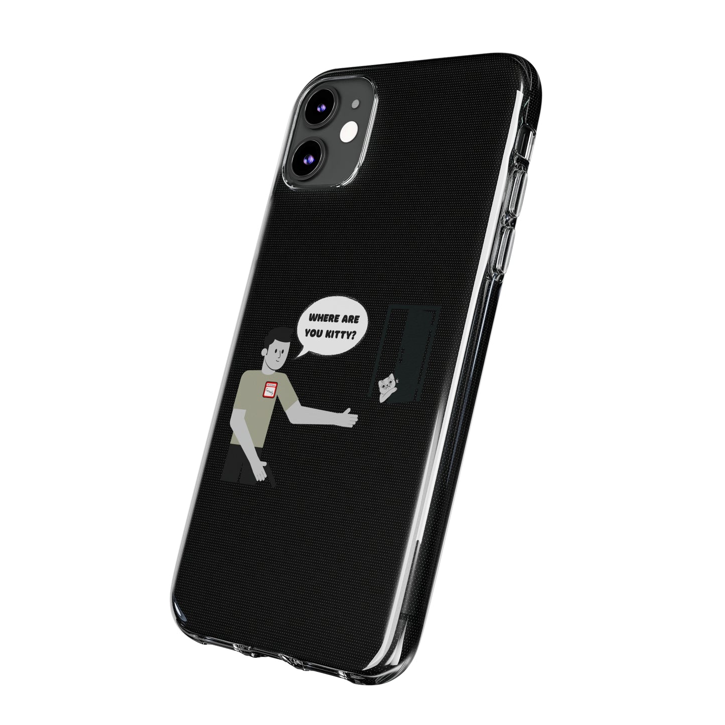 "Curiosity" Killing The Cat Phone Case - iPhone 14-11