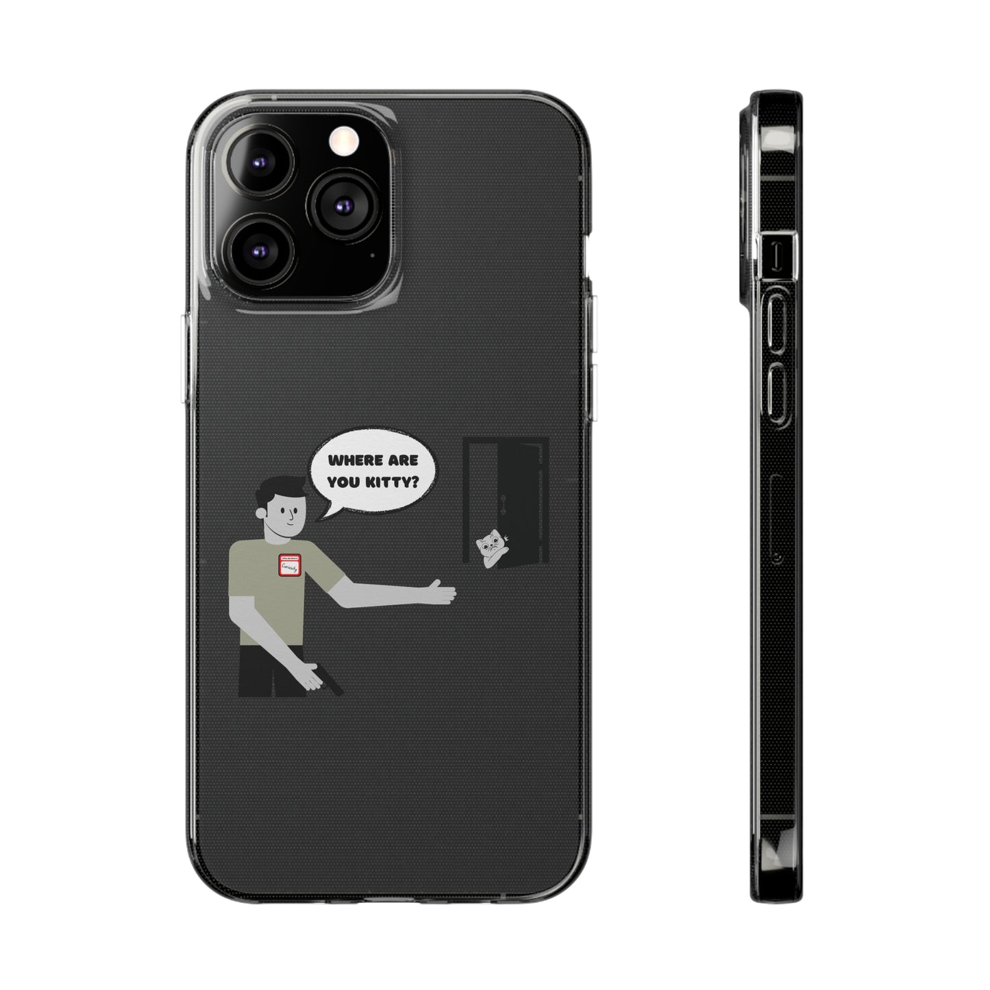 "Curiosity" Killing The Cat Phone Case - iPhone 14-11