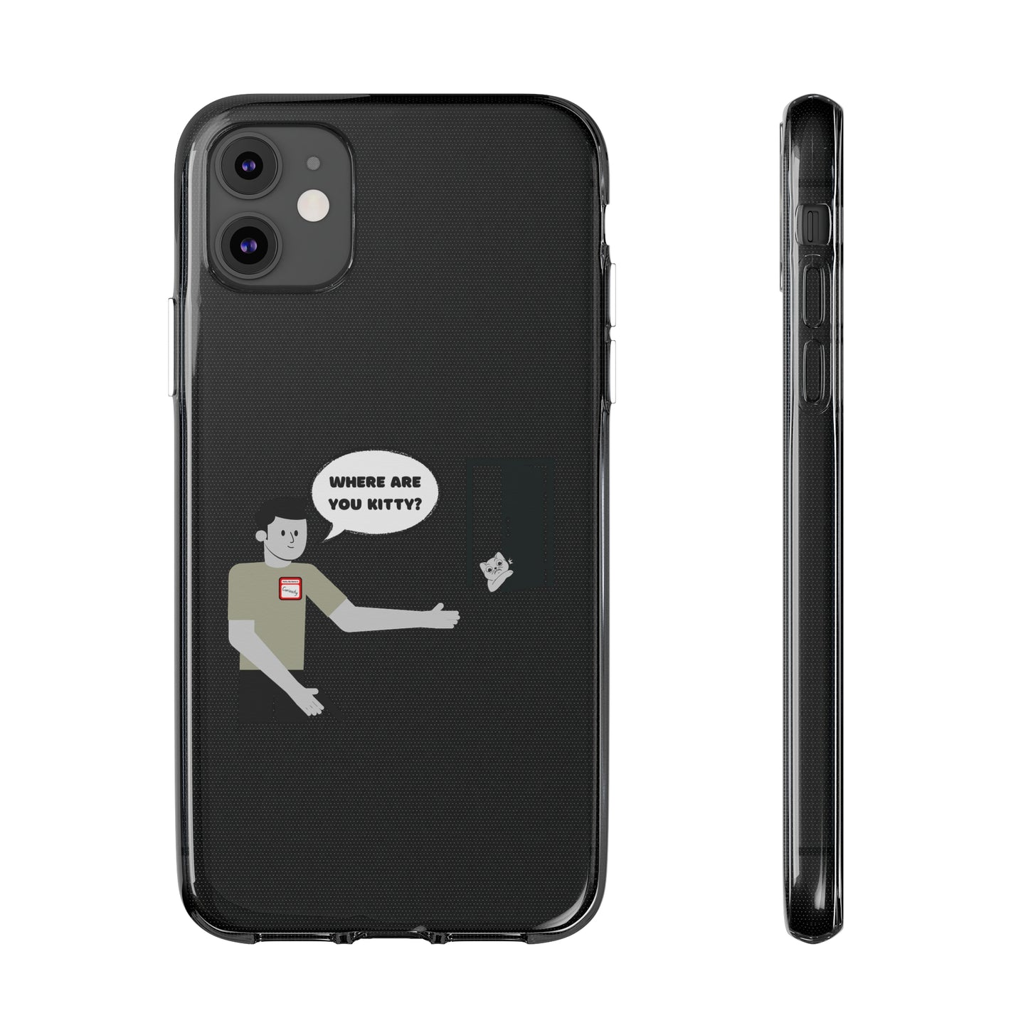 "Curiosity" Killing The Cat Phone Case - iPhone 14-11