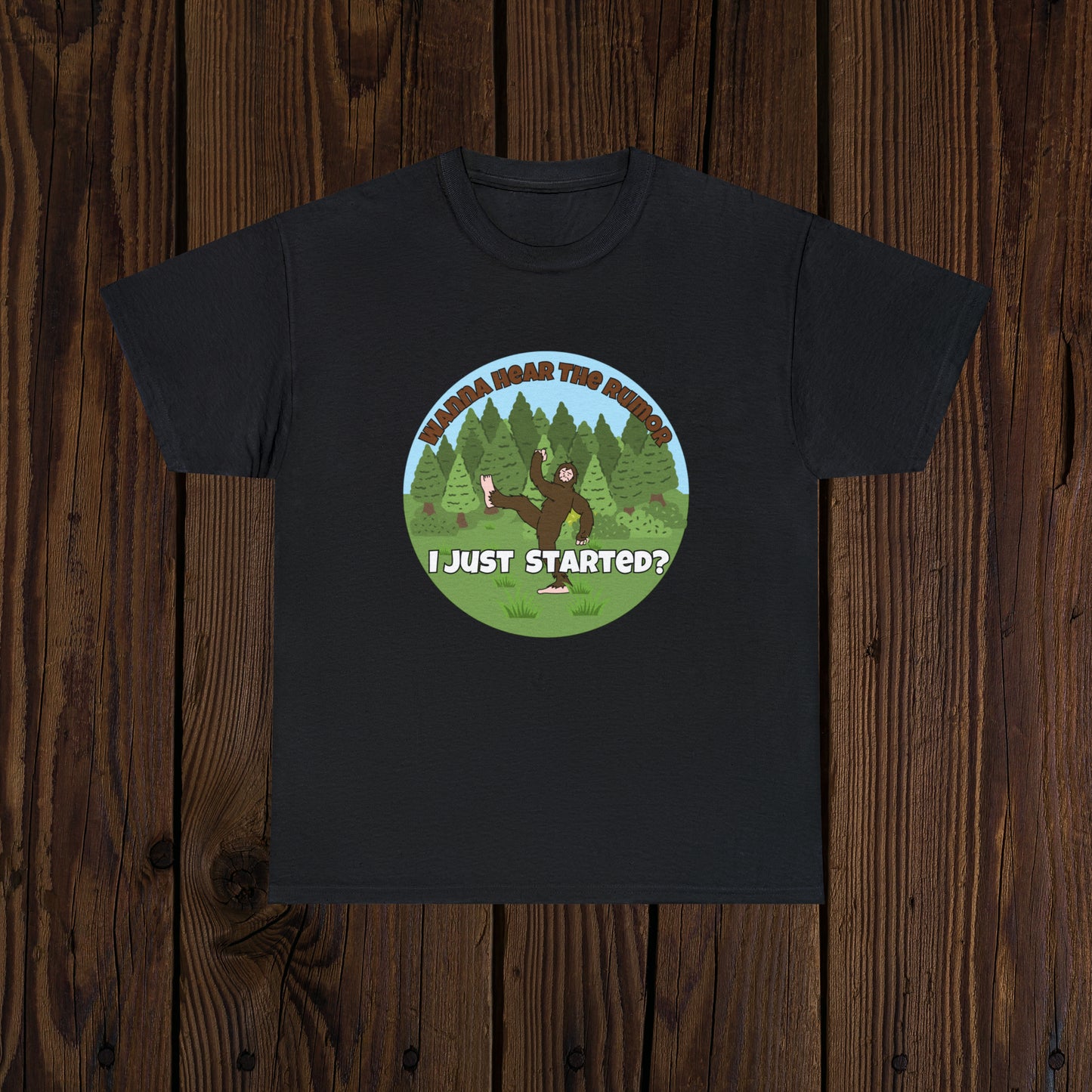 Bigfoot Whispers Unisex T-Shirt