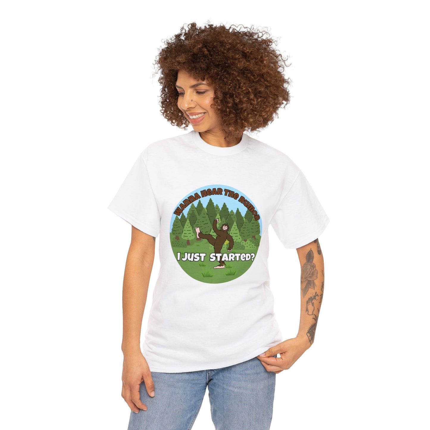 Bigfoot Whispers Unisex T-Shirt