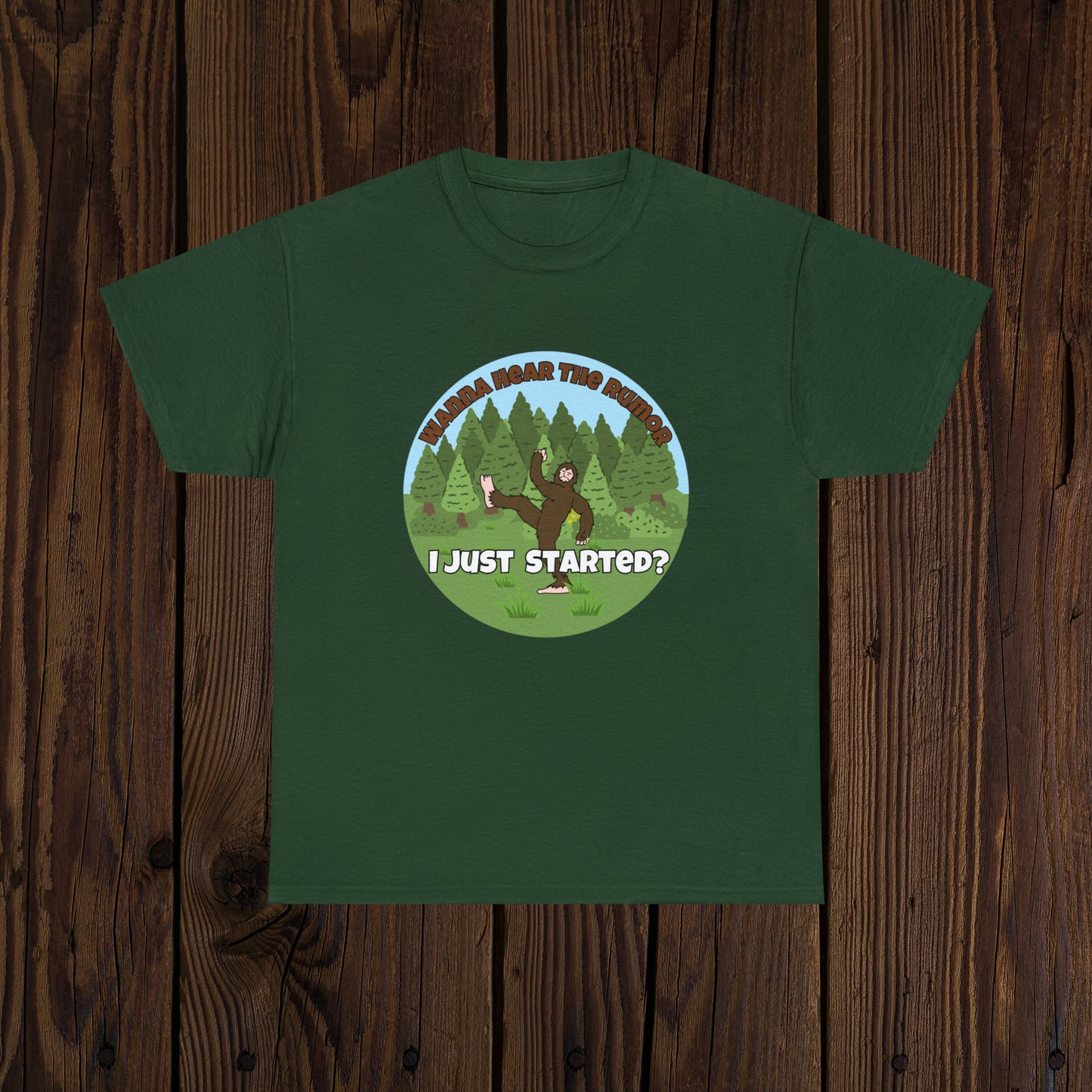 Bigfoot Whispers Unisex T-Shirt