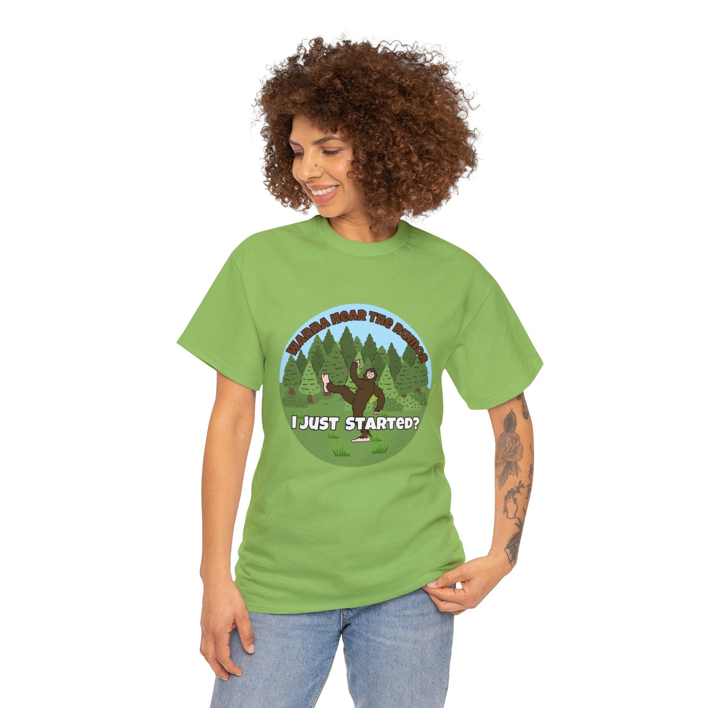 Bigfoot Whispers Unisex T-Shirt